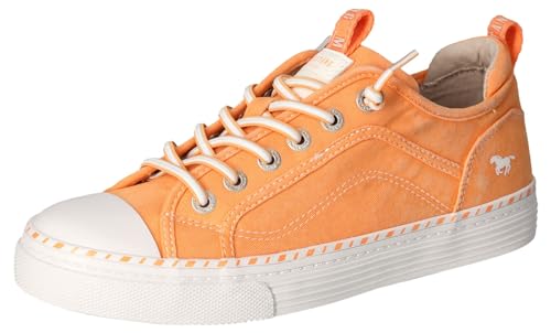 Mustang Damen 1376-308 Sneaker, orange, 36 EU von MUSTANG