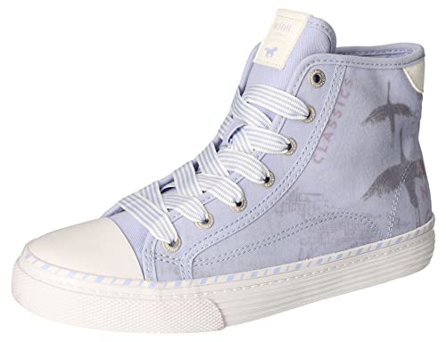 Mustang Damen 1376-502 High Top Sneaker, violett, 40 EU von MUSTANG