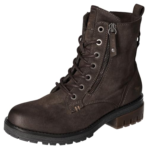 MUSTANG Damen 1397-501 Stiefelette, Dunkelgrau, 36 EU von MUSTANG