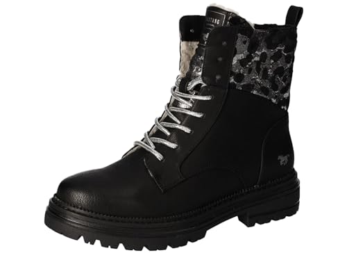 MUSTANG Damen 1404-605 Schnuer-Booty, schwarz, 40 EU MUSTANG Damen 1404-605 Schnuer-Booty, schwarz, 40 EU von MUSTANG