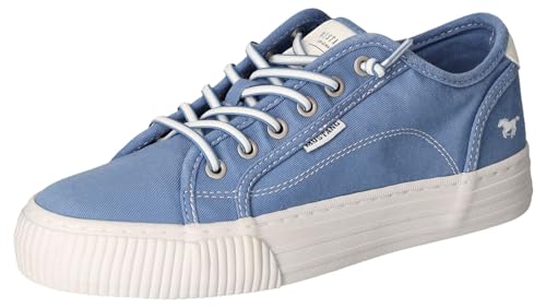 Mustang Damen 1420-304 Sneaker, blau, 36 EU von MUSTANG