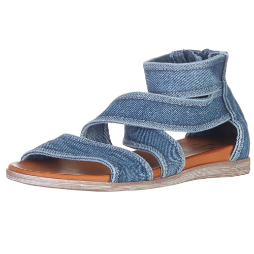 Mustang Damen 1424-806 Sandale, Jeansblau, 40 EU Mustang Damen 1424-806 Sandale, Jeansblau, 40 EU von MUSTANG