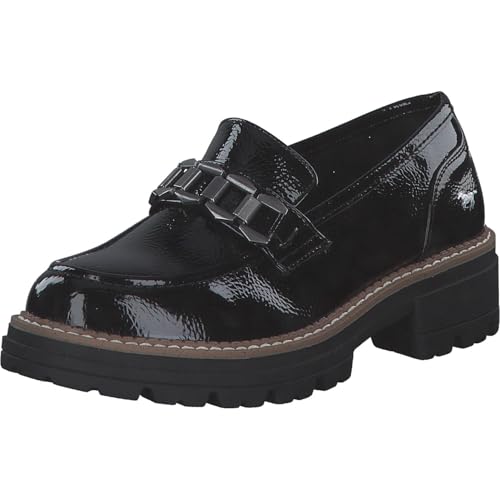 Mustang Damen 1437-401 Mokassin, schwarz (Lack), 40 EU von MUSTANG