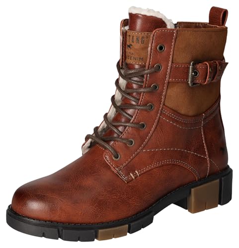 MUSTANG Damen 1443-601 Schnuerbooty, Kastanie, 38 EU MUSTANG Damen 1443-601 Schnuerbooty, Kastanie, 38 EU von MUSTANG