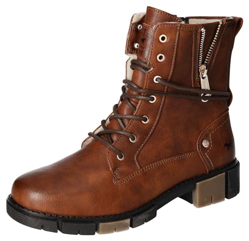 MUSTANG Damen 1443-602 Schnuerbooty, Kastanie, 39 EU von MUSTANG