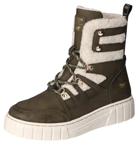 MUSTANG Damen 1446-603 Sneaker, Military, 39 EU MUSTANG Damen 1446-603 Sneaker, Military, 39 EU von MUSTANG