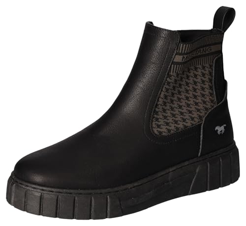 Mustang Damen 1446-604 Chelsea Boots, schwarz, 40 EU Mustang Damen 1446-604 Chelsea Boots, schwarz, 40 EU von MUSTANG