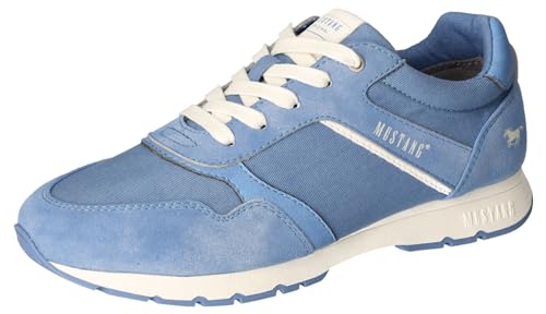 Mustang Damen 1456-303 Sneaker, blau, 36 EU von MUSTANG