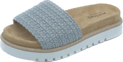 Mustang Damen 1461-704 Pantolette, Pastellgruen, 39 EU von Mustang
