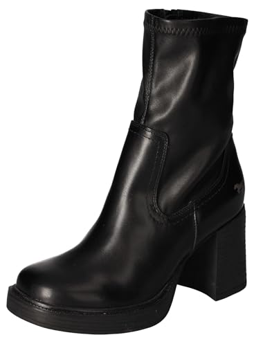 Mustang Damen 1474-519 Stiefelette, schwarz, 39 EU von MUSTANG