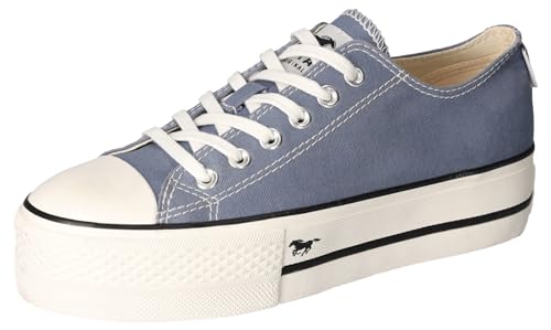 Mustang Damen 1482-301 Sneaker, himmelblau, 41 EU von Mustang