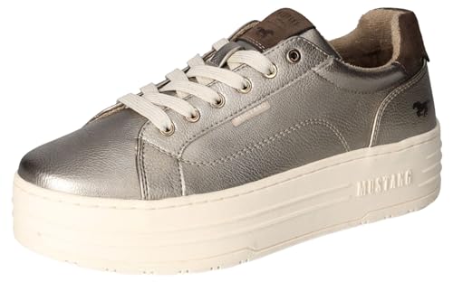 MUSTANG Damen 1497-302 Sneaker, Champagner, 41 EU von MUSTANG