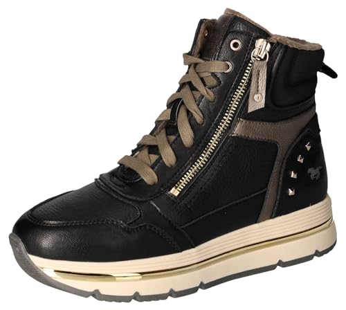 Mustang Damen 1498-501 Sneaker, schwarz, 37 EU von MUSTANG
