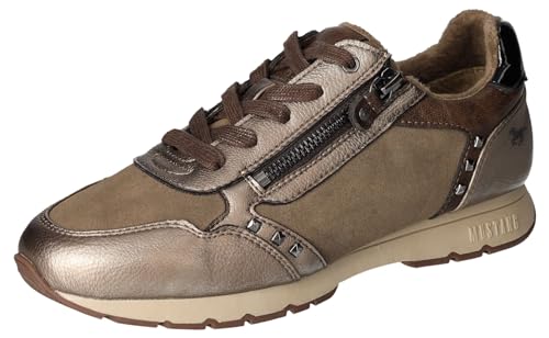 Mustang Damen 1500-302 Sneaker, Erde, 37 EU von MUSTANG