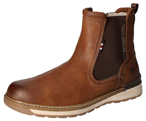 Mustang Herren 4141-612 Chelsea-Stiefel, Cognac, 42 EU von MUSTANG