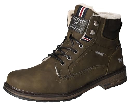 Mustang Herren 4157-607 Stiefelette, Military, 41 EU von MUSTANG