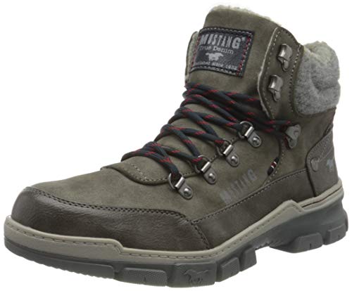 Mustang Herren 4159-601 Stiefelette, grau, 45 EU von MUSTANG