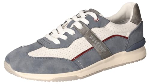 Mustang Herren 4176-303 Sneaker, blau/weiß, 40 EU von MUSTANG