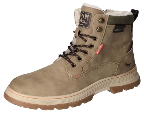 Mustang Herren 4192-601 Stiefelette, Ice, 44 EU von Mustang