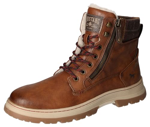 Mustang Herren 4192-602 Stiefelette, Cognac, 44 EU von MUSTANG