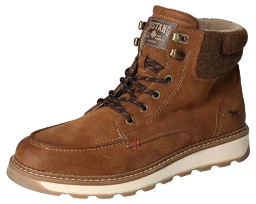 Mustang Herren 4193-502 Stiefelette, nussbraun, 41 EU von MUSTANG