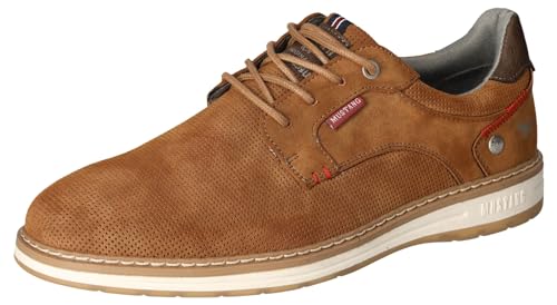 Mustang Herren 4197-301 Sneaker, Cognac, 46 EU von MUSTANG