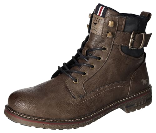 Mustang Herren 4201-501 Stiefelette, Kaffee, 40 EU von MUSTANG