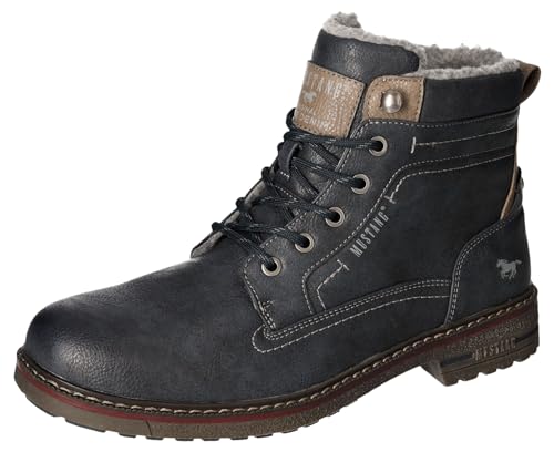 Mustang Herren 4201-602 Stiefelette, Navy, 44 EU von MUSTANG