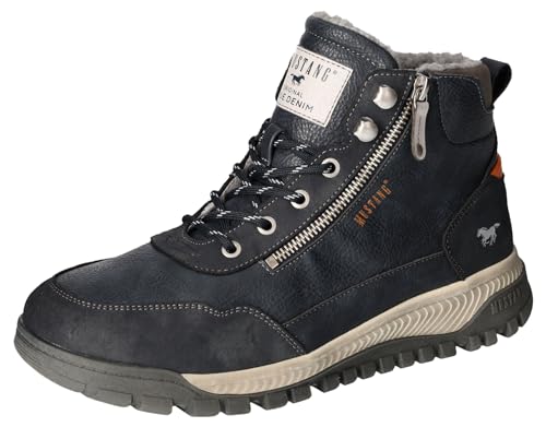 Mustang Herren 4202-601 Stiefelette, Navy, 43 EU von MUSTANG