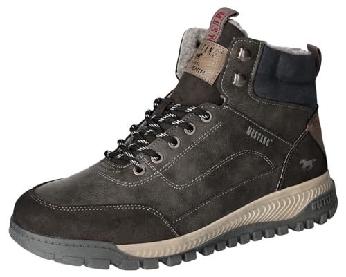 Mustang Herren 4202-602 Stiefelette, dunkelgrau, 40 EU von MUSTANG