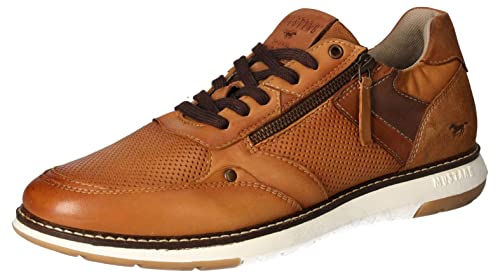 Mustang Herren 4946-302 Sneaker, Cognac, 46 EU von MUSTANG