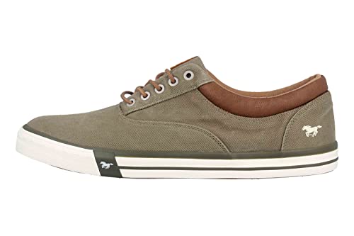 Mustang Shoes Halbschuhe in Übergrößen Grün 4072-315-777 große Herrenschuhe, Größe:47 von Mustang Shoes