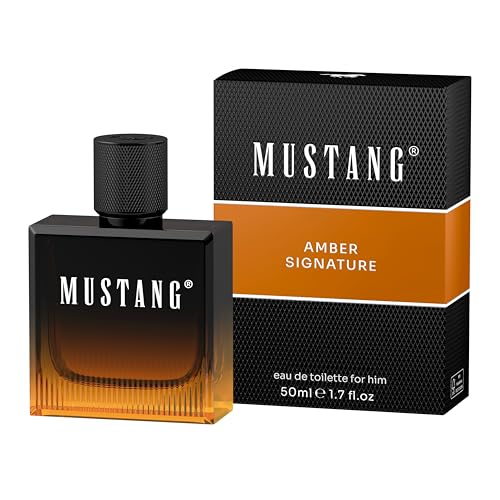Mustang Signature for him Parfüm Herren 50ml I Orientalisch-aromatisches Eau de Toilette Herren I Männer Parfüm für jedes Alter I Elegant, mystisch & exotisch mit Zimt, Ingwer, Kaschmirholz, Amber von MUSTANG