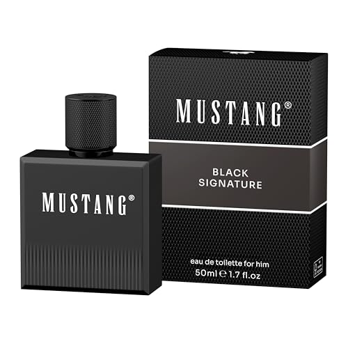 Mustang Signature for him Parfüm Herren 50ml I Würzig-aromatisches Eau de Toilette Herren I Männer Parfüm für jedes Alter I Charismatisch, markant & warm mit Kardamom, Meeresnote, Sandelholz, Amber von MUSTANG