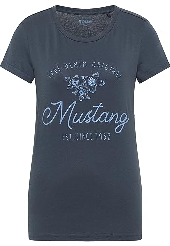 MUSTANG Damen Halbarm-Shirt Print-Shirt von MUSTANG