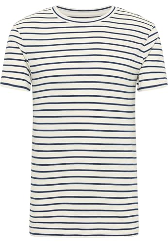MUSTANG Herren Style Allen T-Shirt, Summer Stripe 12578, M EU von MUSTANG