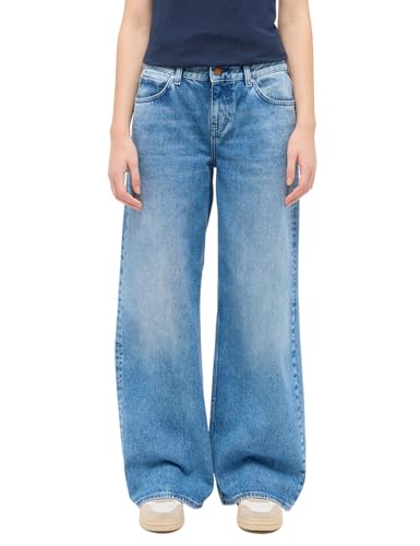 MUSTANG Style Medley Wide Leg Mittelblau 542 von MUSTANG