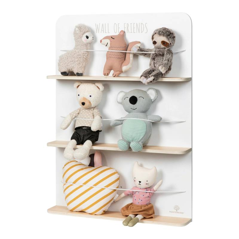 Musterkind Plüschtier-Regal - Wall of Friends von MUSTERKIND