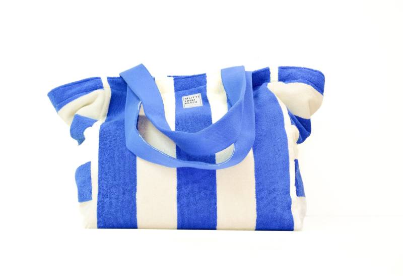 Große Badetasche Aus Frottee/Hebt Garantiert Die Urlaubsstimmung Und Gibt Dir Das Ultimative Sommergefühl Xxl Strandtasche von MUTTIundMAEDI