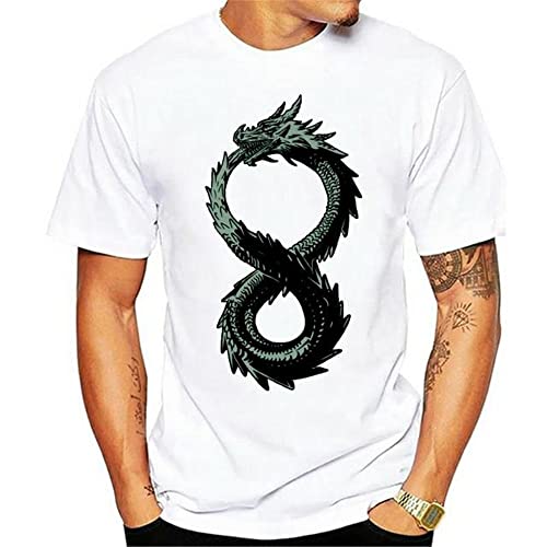 Men t-Shirt Altered Carbon Ouroboros by krobilad Tshirt t Shirt White 3XL von MUTU