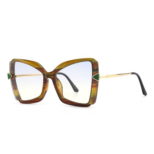 MUTYNE Cat-Eye-Sonnenbrille für Damen-Retro-Modetrends mit UV400-Schutz (C5) von MUTYNE