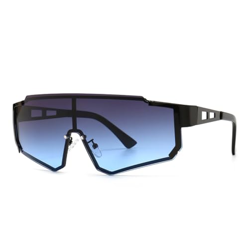 MUTYNE Einteilige Sonnenbrille für Herren-Radsport, Retro-Klassiker, UV-Schutz (C1) von MUTYNE