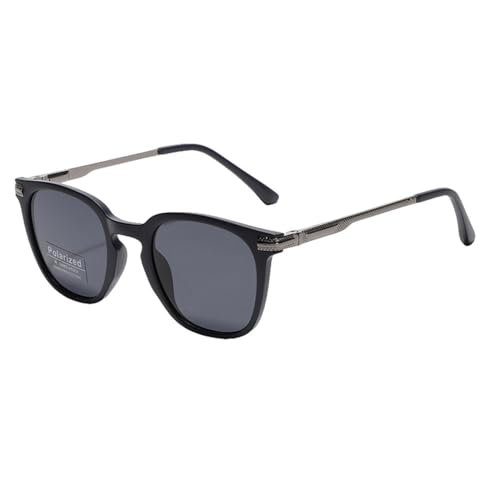 Sonnenbrillen Quadratische Männer Halbmetall Große Sonnenbrille Für Frauen UV400 Autofahren,Dunkelblau,Einheitsgröße von MUTYNE