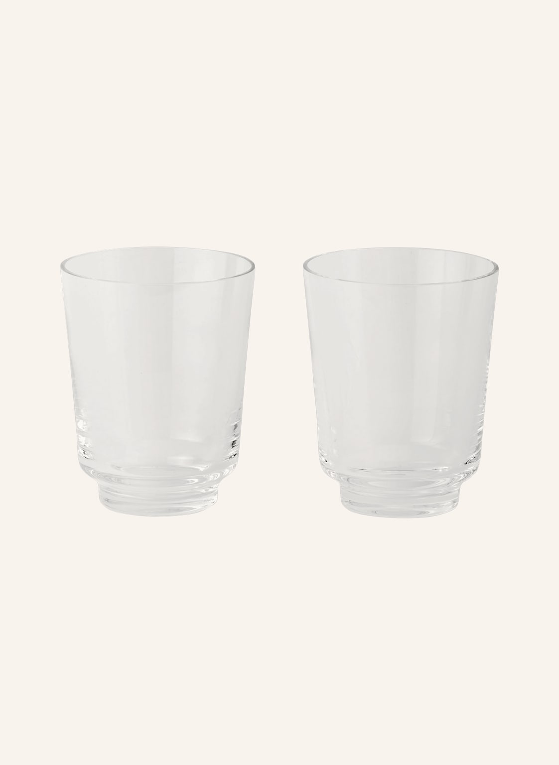 Muuto 2er-Set Trinkgläser Raise transparent Muuto 2er-Set Trinkgläser Raise transparent von MUUTO