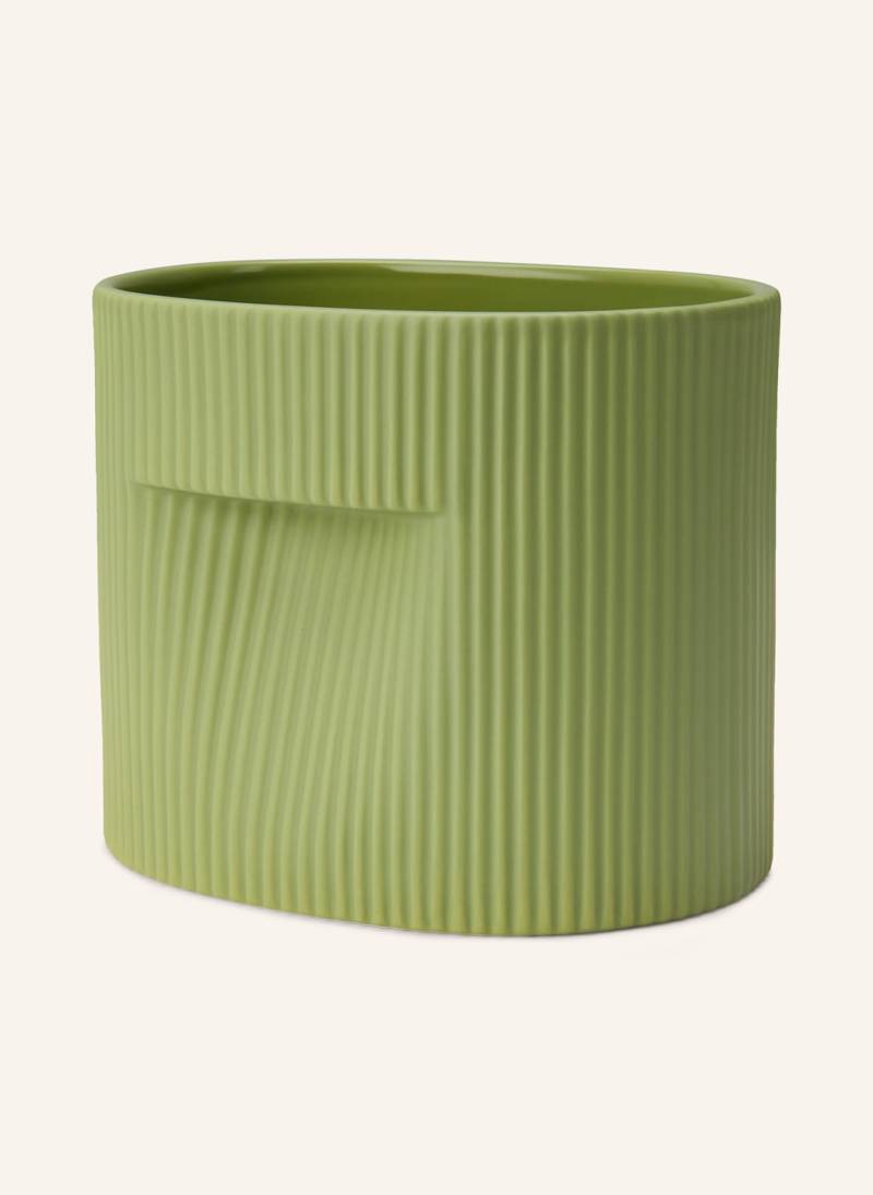 Muuto Blumentopf Ridge gruen von MUUTO
