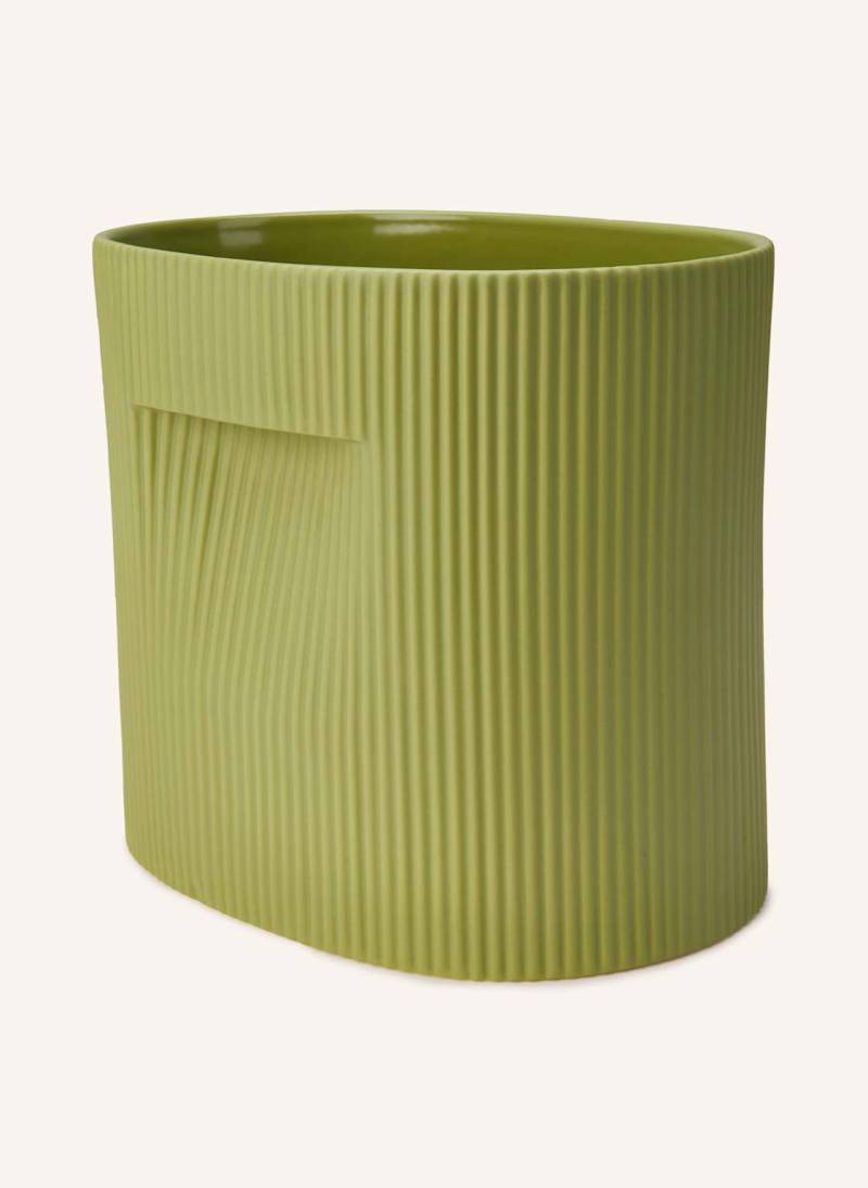 Muuto Blumentopf Ridge gruen von MUUTO