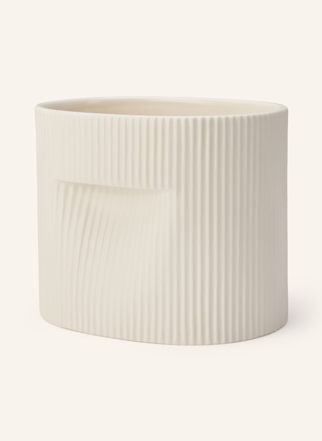 Muuto Blumentopf Ridge weiss von MUUTO