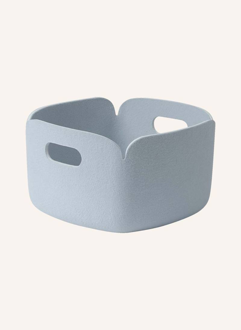 Muuto Aufbewahrungskorb Restore blau von MUUTO