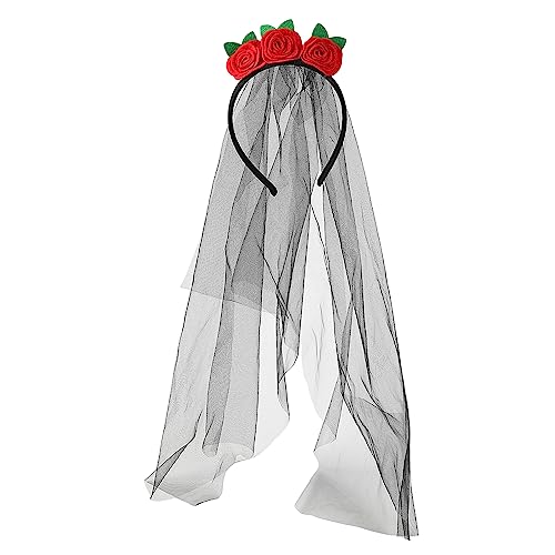 MUUYYI Horror-Braut-Stirnband, dekorativer Kopfschmuck, Ornament für Erwachsene, Frauen, Teenager, Mädchen, Kostüm von MUUYYI