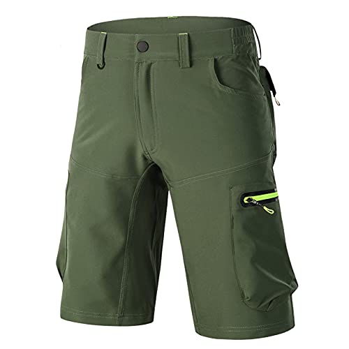Herren Fahrradhose Herren MTB Shorts Radhose Mit Reißverschlusstaschen Atmungsaktiv Schnell Trocknend Mountainbike Baggy Shorts For Laufen Im Freien Fitnessstudio Training Nicht Gepolstert ( Color : A Herren Fahrradhose Herren MTB Shorts Radhose Mit Reißverschlusstaschen Atmungsaktiv Schnell Trocknend Mountainbike Baggy Shorts For Laufen Im Freien Fitnessstudio Training Nicht Gepolstert ( Color : A von MUVLUX